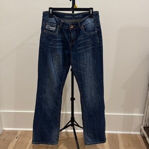 Cowgirl Tuff Indigo Straight Jeans